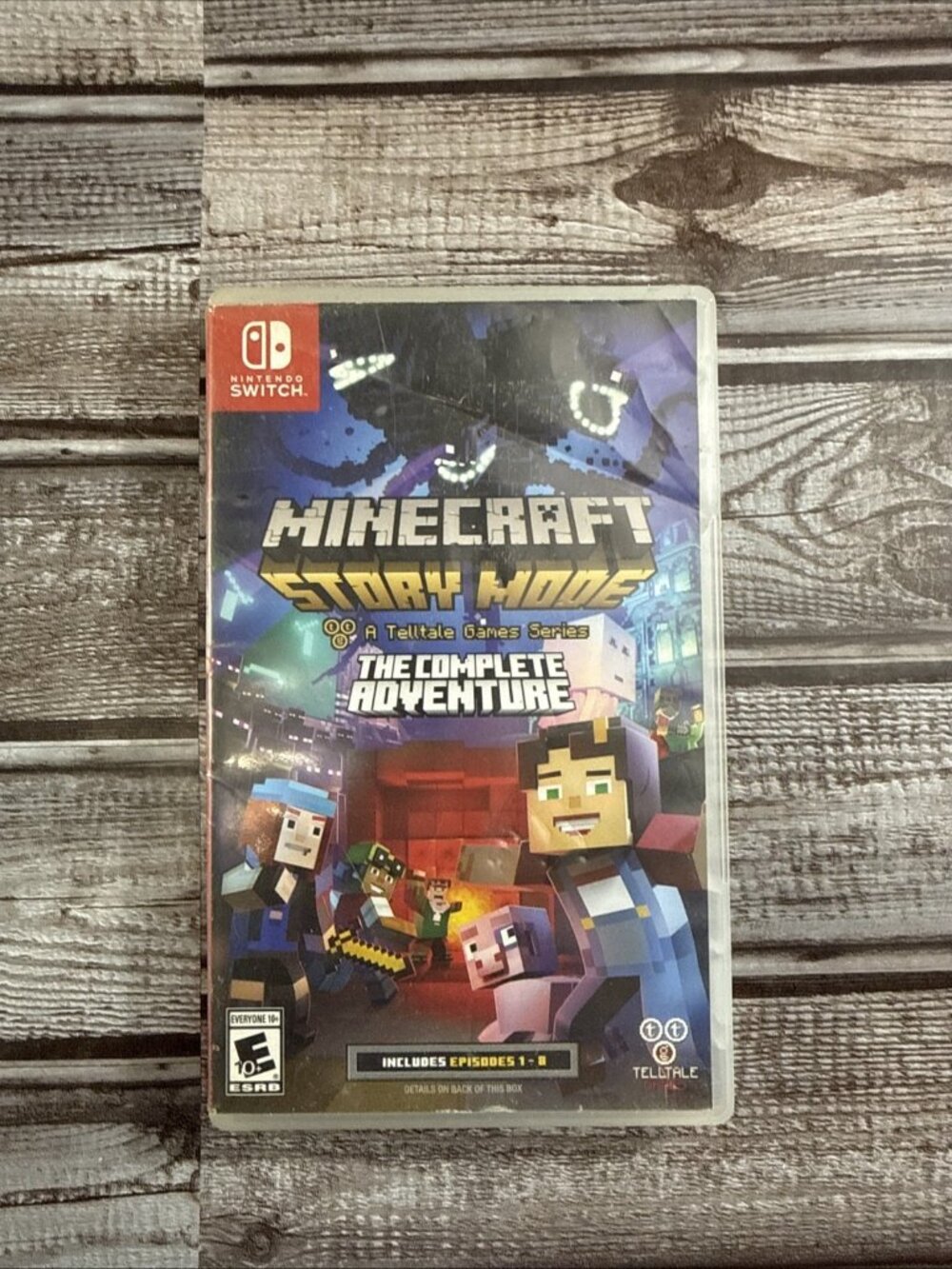 Minecraft Story Mode - The Complete Adventure Nintendo Switch In Original Box